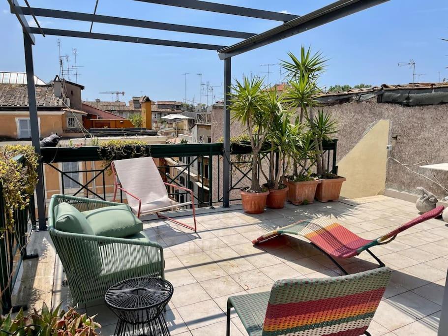 Suity I Penthouse With Two Terraces Рим Екстер'єр фото
