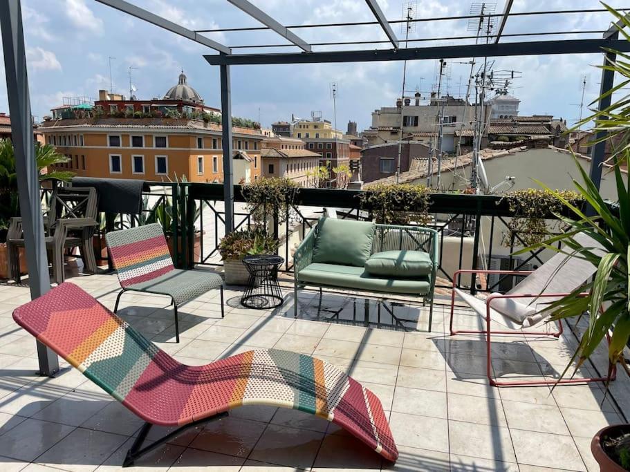 Suity I Penthouse With Two Terraces Рим Екстер'єр фото